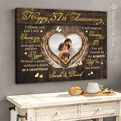 what gift do you give for 37th anniversary